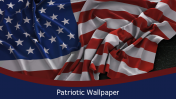 Wonderful Patriotic Wallpaper For PPT Presentation